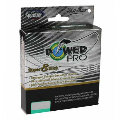 Power Pro Super 8 Slick Braided Line - Timber Brown